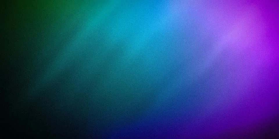 A vibrant gradient background transitioning smoothly from green to blue and.. Illustrazione stock