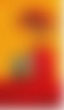 Vibrant gradient blends orange, red, and soft yellow hues. Abstract texture.. Stock Illustration