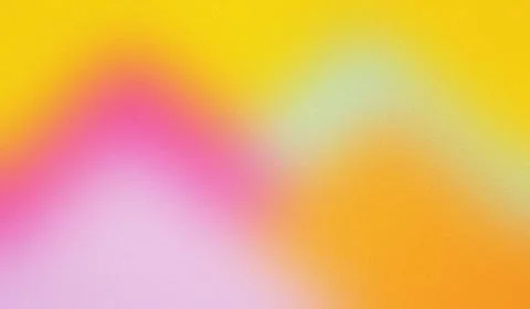 Vibrant gradient blends yellow, pink, and mint hues softly. Abstract textur.. Stock Illustration