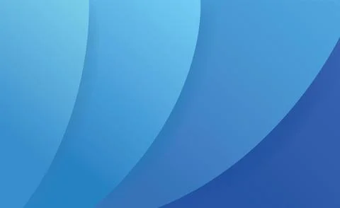 Vibrant Gradient Blue Abstract Background Sky Space Decorative Vector Wallpaper Stock Illustration