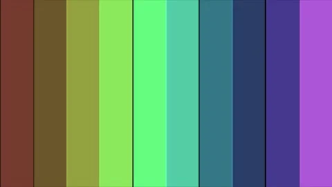 A vibrant gradient of colors transitioning seamlessly across the spectrum 库存影片 335255853