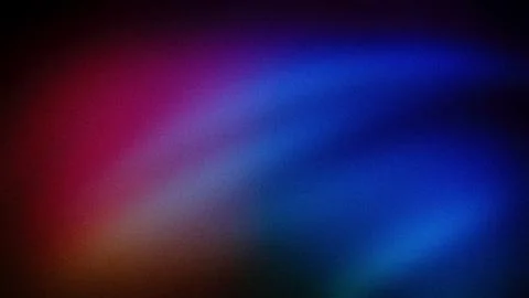 Vibrant gradient in deep red, purple, and blue tones with a grainy texture,.. Illustrazione stock