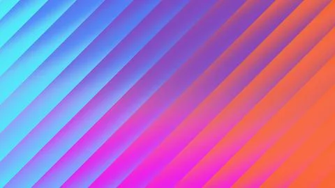Vibrant gradient diagonal stripes with a smooth blend of blue purple and or.. Stock Illustration