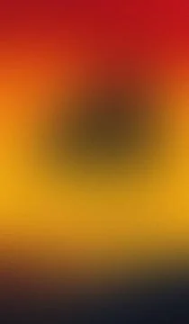 Vibrant gradient fades from deep red to golden yellow. Soft, glowing hues b.. Stock Illustration