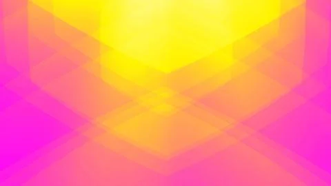 Vibrant gradient flows across geometric shapes Stock Illustration