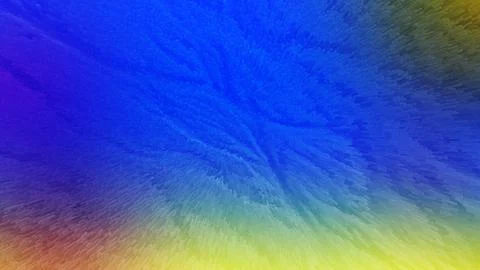 Vibrant gradient flows from deep blue to bright yellow. Smooth, wavy patter.. Stock Illustration
