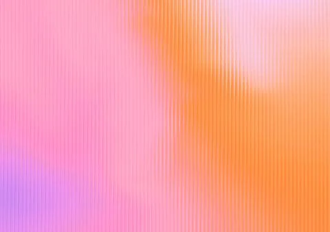 Vibrant gradient of pink and orange with vertical ribbed texture Illustration