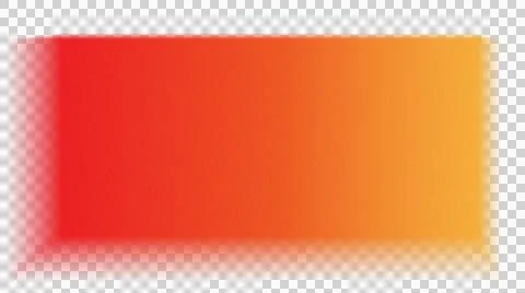 A vibrant gradient rectangle, transitioning from deep red to warm orange Stock Illustration