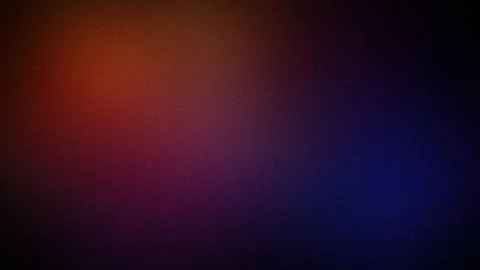 Vibrant gradient with a smooth blend of orange, red, purple, and blue. Grai.. Stock Illustration