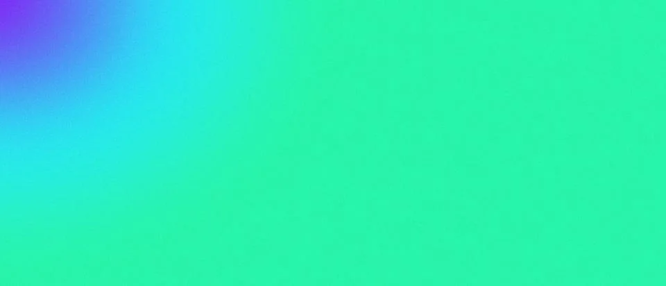 Vibrant gradient sweeps across the frame. Purple hues blend into teal, then.. Stockillustratie