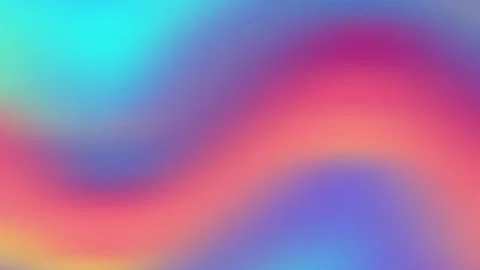 Vibrant Gradient Swirls Soft Focus Abstract Background Teal Pink Purple Blue Stock Footage 313076041