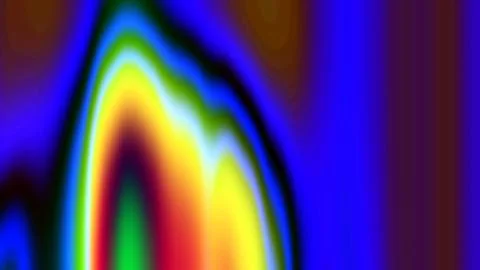 Vibrant gradient swirls in warm, cool tones blend seamlessly Stock Illustration