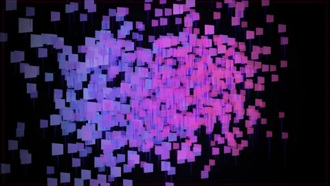Vibrant Gradient Transition Background Animation for Abstract Digital Art Stock Footage 344249151