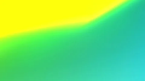 Vibrant gradient transition from bright yellow to deep teal, evoking energy and Stock Footage 316877240