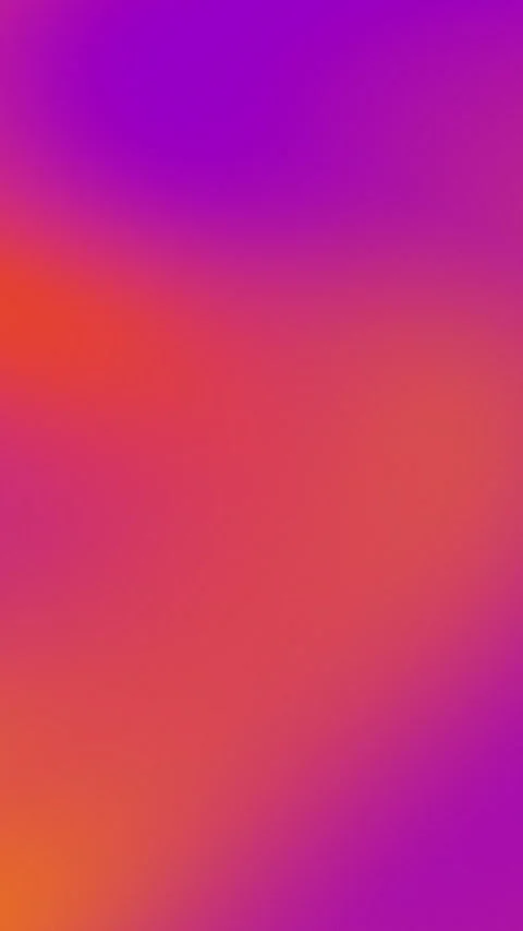 Vibrant Gradient Transition Purple Orange Soft Blurred Background Loop 動画素材 347097222