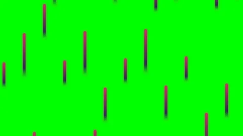 Vibrant gradient vertical bars pattern on a bright neon green background Video stock 341822566
