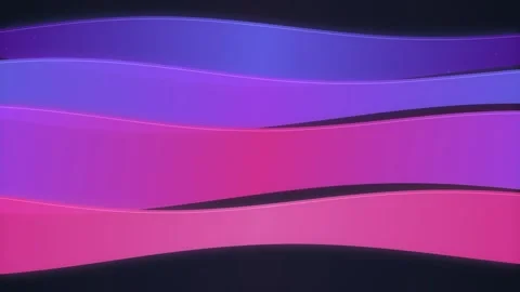Vibrant Gradient Waves Background: Abstract Flowing Purple and Pink Layers Stock Footage 348414530