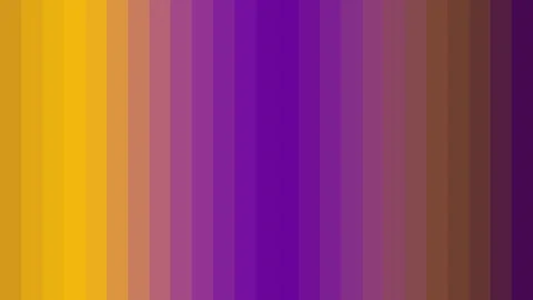 Vibrant Gradient of Yellow to Purple Stripes Abstract Background Stock Footage 329460568
