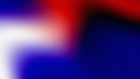 Vibrant grainy background with red white and blue abstract gradient Stock Footage 339275237