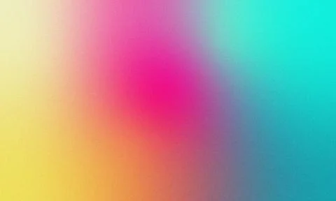Vibrant grainy gradient abstract background with colorful noise texture 스톡 일러스트