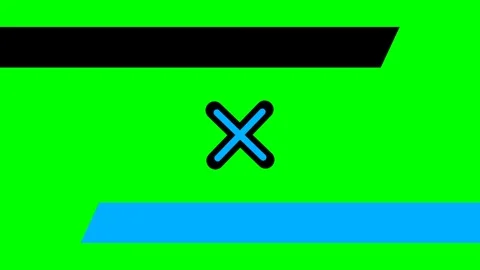 A vibrant graphic featuring a blue cross symbol on a vivid green background Stock Footage 341839297