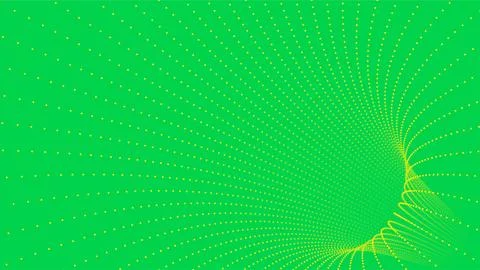 Vibrant Green Abstract Background with Dynamic Lines. Illustrazione stock