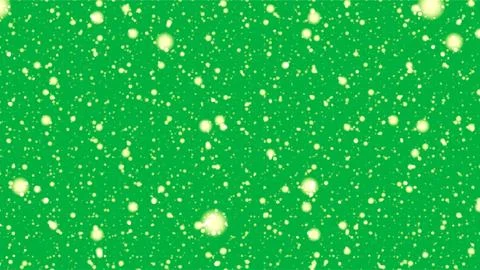 Vibrant Green Abstract Background with Dynamic Particles. Stock Illustration