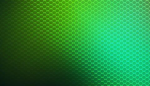 Vibrant green abstract background with geometric net pattern mesh grid texture 스톡 일러스트
