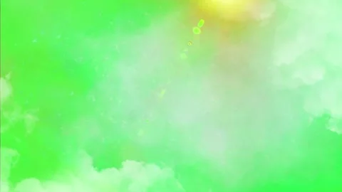 Vibrant green abstract background with glowing light effects Stock Footage 338221976