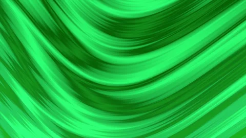 Vibrant Green Abstract Flowing Waves Background Animation Stock Footage 339705371