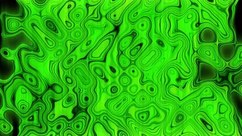 Vibrant Green Abstract Liquid Motion Background Stock Footage 324889064