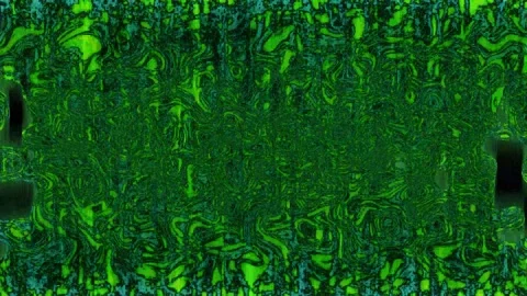 Vibrant Green Abstract Liquid Motion Background Stock Footage 324889099