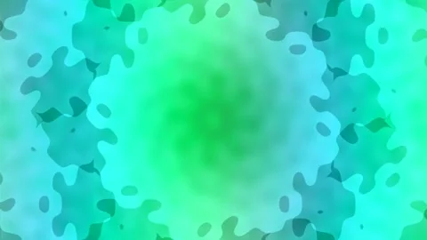 Vibrant green abstract seamless background pattern for nature and technolog.. Stock Footage 339790703
