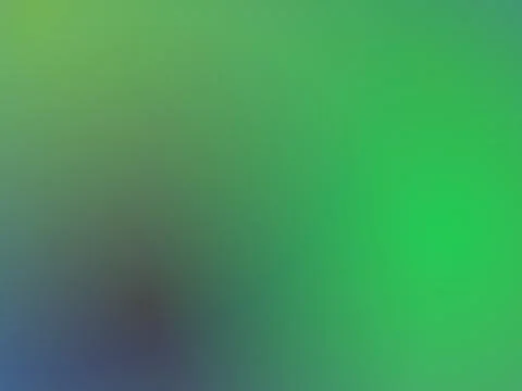 Vibrant Green and Deep Blue Blurred Mesh Gradient Background for Abstract M.. Stock Illustration
