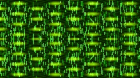 Vibrant green and red abstract striped background pattern for textile design Stock Footage 339789943