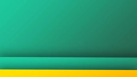 Vibrant Green and Yellow Studio Background for Product Display and Creative.. Stock Footage 339213575
