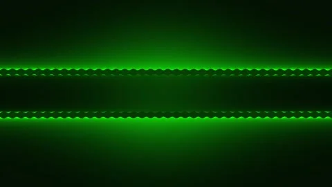 Vibrant green animation showcasing dynamic wave patterns in a digital setting Stock Footage 300268691