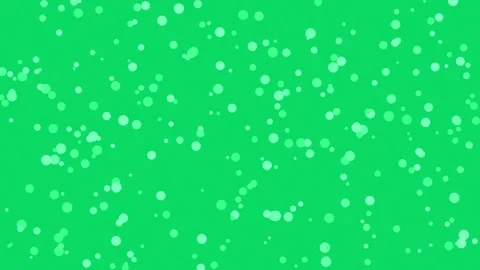 Vibrant green background abstract confetti falling animation loop Stock Footage 336539855