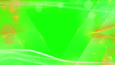 Vibrant green background with dynamic orange light effects Видео 337924083