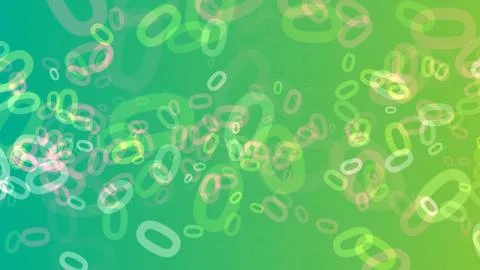 Vibrant green background with dynamic oval shapes and gradient effect Ilustración de archivo
