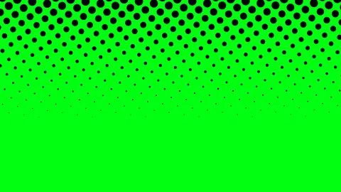 Vibrant Green Background with Halftone Gradient Stock Illustration