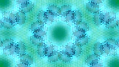 Vibrant Green Bokeh Background Abstract Floral Pattern Seamless Wallpaper Stock Footage 337571145