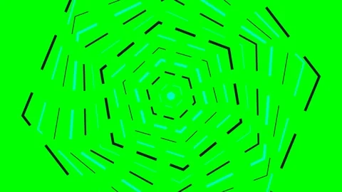 Vibrant green digital background featuring a swirling pattern of geometric .. Stock Footage 341822486