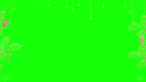 Vibrant green digital background with floating red and pink abstract virus Stock Footage 343807879