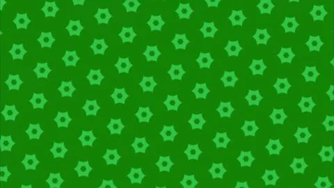 Vibrant green geometric pattern with repeating star shapes. Modern abstract Stock Illustration
