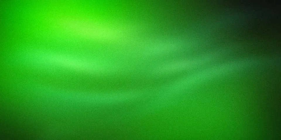 Vibrant green gradient background blending smoothly with shades of green, c.. Stock Illustration