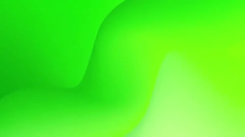 Vibrant green gradient background with smooth curves Stock Footage 327393173