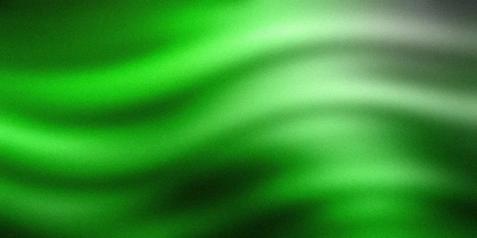 Vibrant green gradient background with smooth, flowing transitions. Ideal f.. 스톡 일러스트