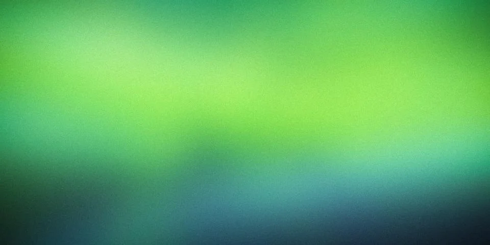 Vibrant green gradient background with soft transitions to teal and blue. I.. Ilustración de archivo