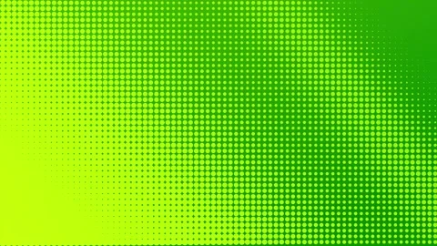 Vibrant Green Halftone Pattern - A Modern Abstract Design. Stock Footage 320468960